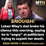D.L. Hughley Instagram – Don’t be surprised if @realmarjoriegreene doubles down and even bad mouths him for speaking out. #TeamDL

@meidastouch :
Laken Riley’s father, who says he was extremely close with his daughter, went on The Today Show this morning to break his silence and express his anger at politicians like Donald Trump and Marge Greene exploiting his daughter’s death for their own selfish reasons. Follow @meidastouch for updates
