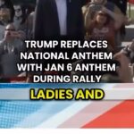 D.L. Hughley Instagram - THIS IS SICK!! #TeamDL @meidastouch : Donald Trump has desecrated our National Anthem and replaced it with a song sung by those arrested for their role in January 6. Follow @meidastouch for updates