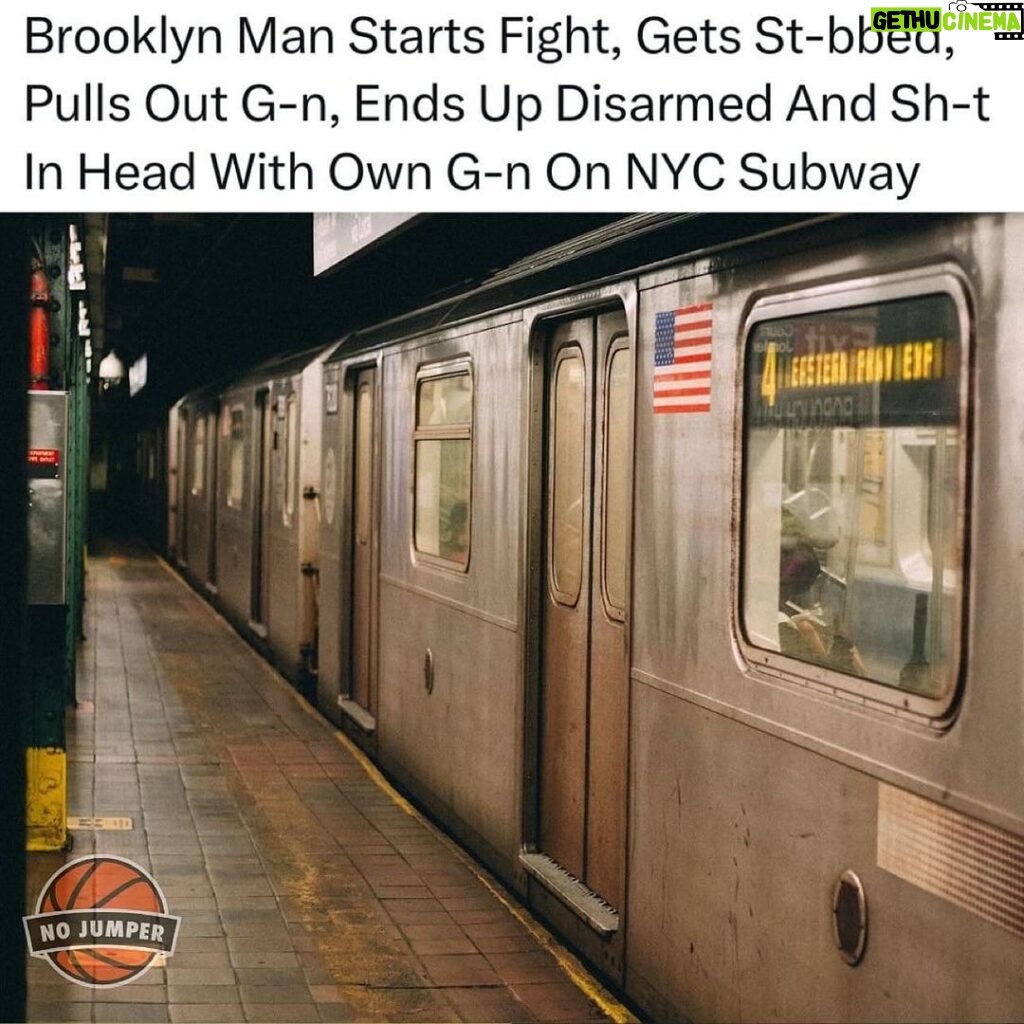 D.L. Hughley Instagram - The full breakdown of the subway sh**ting in New York. Stay safe out there. 🙏🏾 #TeamDL Source - @nojumper : #NYC subway rider #DajuanRobinson allegedly initiated a fight with another man, #YouneceObuad, and drew a g-n after being st-bbed by a woman accompanying Obuad. Robinson was then disarmed by Obuad, who took the g-n and sh-t him in the head. Robinson is reported to be in critical but stable condition. Authorities are still searching for the woman with Obuad, and the #Brooklyn DA stated they currently do not intend to prosecute Obuad due to “evidence of self-defense.” via @nytimes • @not.sadieperry