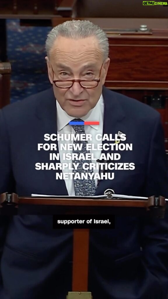 D.L. Hughley Instagram - DO YOU AGREE, IT’S TIME FOR HIM TO GO? #TeamDL @cnn : Senate Majority Leader Chuck Schumer on Thursday criticized Israel Prime Minister Benjamin Netanyahu’s government, calling for new elections in a speech on the Senate floor on the Israel-Hamas war. The humanitarian crisis impacting Palestinian civilians in Gaza has grown increasingly dire as Israel’s war against Hamas continues, a situation that has increased pressure on Democratic party officials, including President Joe Biden, to take a harder line against Israel. Congressional aid to Israel has stalled after the Senate passed a package with aid for Israel and Ukraine that has not been taken up in the House. Read more at the link in our bio.