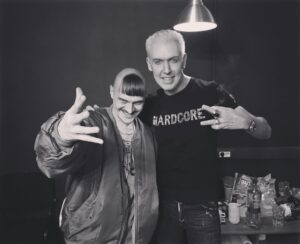 Илья Прусикин Instagram - #scooter and #littlebig . Встретились с H.P. Baxxter, обсудили нынешнюю стоимость рыбы!