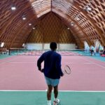 DJ Mustard Instagram - Good Hitting today with the guys ! @francois_x @mikaelpele @hirmane @10summerstennis x @the_aceclub 💨💨💨💨💨💨 Paris, France