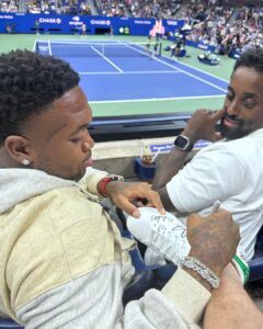 DJ Mustard Instagram - @usopen Energy next level !!!!