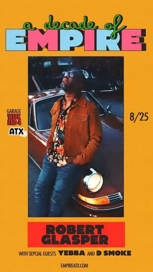 D Smoke Instagram - JUST ADDED!!! My homies Yebba @yebbasmith and DSmoke @dsmoke7 will be joining me THIS Friday 8.25 in Austin at Garage @empireatx as part of the Decade of Empire Celebration!! Austin, get ready for these vibes because we’re definitely going ALL THE WAY UP!!! 

GET YOUR TICKETS NOW AT THE LINK IN BIO!!!