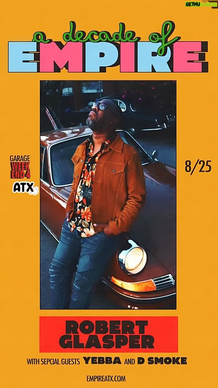 D Smoke - 3.7K Likes - JUST ADDED!!! My homies Yebba @yebbasmith and DSmoke @dsmoke7 will be joining me THIS Friday 8.25 in Austin at Garage @empireatx as part of the Decade of Empire Celebration!! Austin, get ready for these vibes because we’re definitely going ALL THE WAY UP!!!
GET YOUR TICKETS NOW AT THE LINK IN BIO!!!