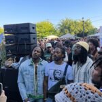 D Smoke Instagram - Big Farris Brothers energy at the Black Market Flea event at Sola. @inglewoodsir blessed the stage and shut it down. @iamdavionf made and appearance and sang his ass off and I got up there and did my jig 🕺🏿 Good times!