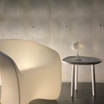 Dacre Montgomery Instagram - BTS FROM G/H/OST (1/3) Such an honour to shape the look of this film. I spent a few weeks workshopping the furniture and props: assembling a list of fabrics and materials that would absorb and reflect light. I wanted the minimalism to feel futuristic without forcing it on the audience. The walls within the dome are pillowed, which we accentuated using light tubes in the trough below the floor. @darkcinema is the genius behind the projections and helped me to craft the content in Iris’s world: presenting pictures both provocative and palliative.