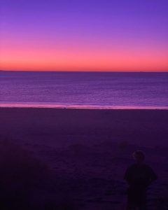 Dacre Montgomery Instagram - We watched the sky turn peach Summer's light like, summer's night