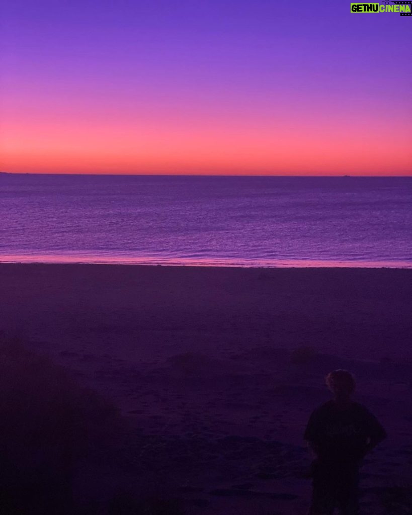 Dacre Montgomery Instagram - We watched the sky turn peach Summer's light like, summer's night