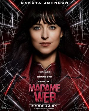 Dakota Johnson Instagram - The mind has infinite potential. #MadameWeb is coming soon exclusively to movie theaters. 🕸