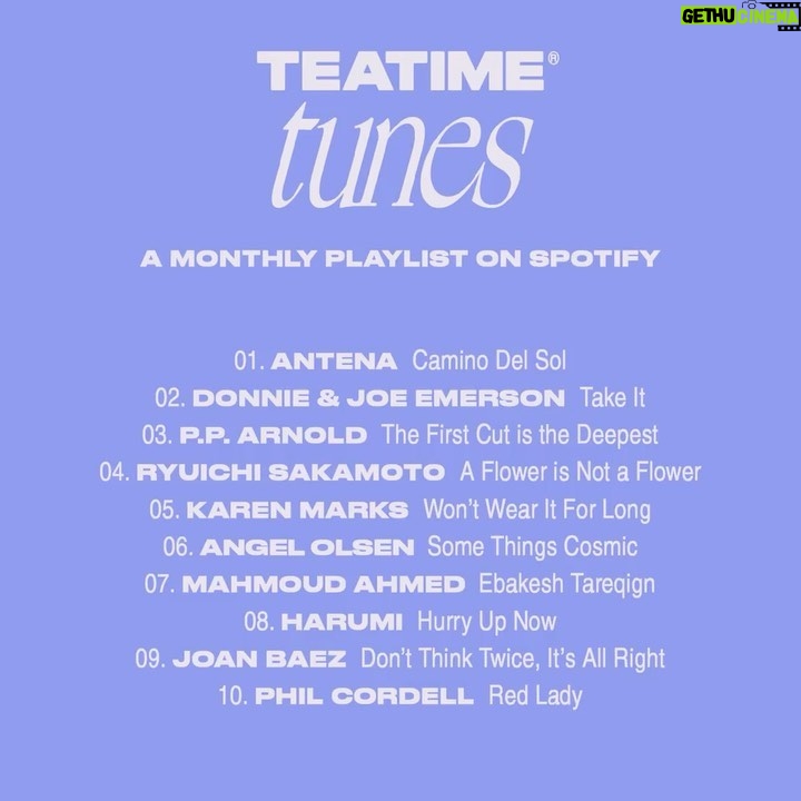 Dakota Johnson Instagram - TEATIME now makes playlists and you’re welcome because they bop Delivered to you by myself and Tunes McGee @emily__keating Link to our Spotify in bio