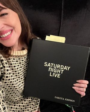 Dakota Johnson Instagram - Slightly delayed little things from the NYC portion of the #madameweb press tour 🕸️ ♥️