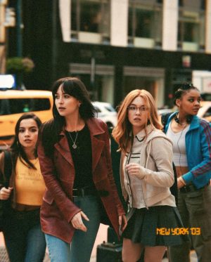 Dakota Johnson Instagram - A blast from the past. 📸

See #MadameWeb exclusively in movie theaters Valentine’s Day – get tickets now.