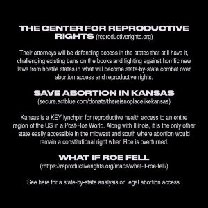 Dakota Johnson Instagram - What fresh hell is this? 

We have put together a list of resources and access information in light of Roe V Wade being overturned. 

We will be consistently updating and detailing these resources. Share them far and wide. 

Now that reproductive rights are a state to state issue, THE MOST IMPORTANT THING is that you get out and vote for pro choice candidates all the way down the ballot in your local, primary, and general elections.

Linktree in bio for easy access to the above information.