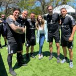 Dalma Maradona Instagram - Evento @hublot y conducción con el 1 @polloalvarez ! Mi equipo BOCA JUNIORS! 💙💛