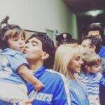 Dalma Maradona Instagram - Feliz día a la que mejor llevo y llevará forever el chuflito en el pelo! Te amo sis! Mi mejor regalo lejos! ❤️ @giamaradona