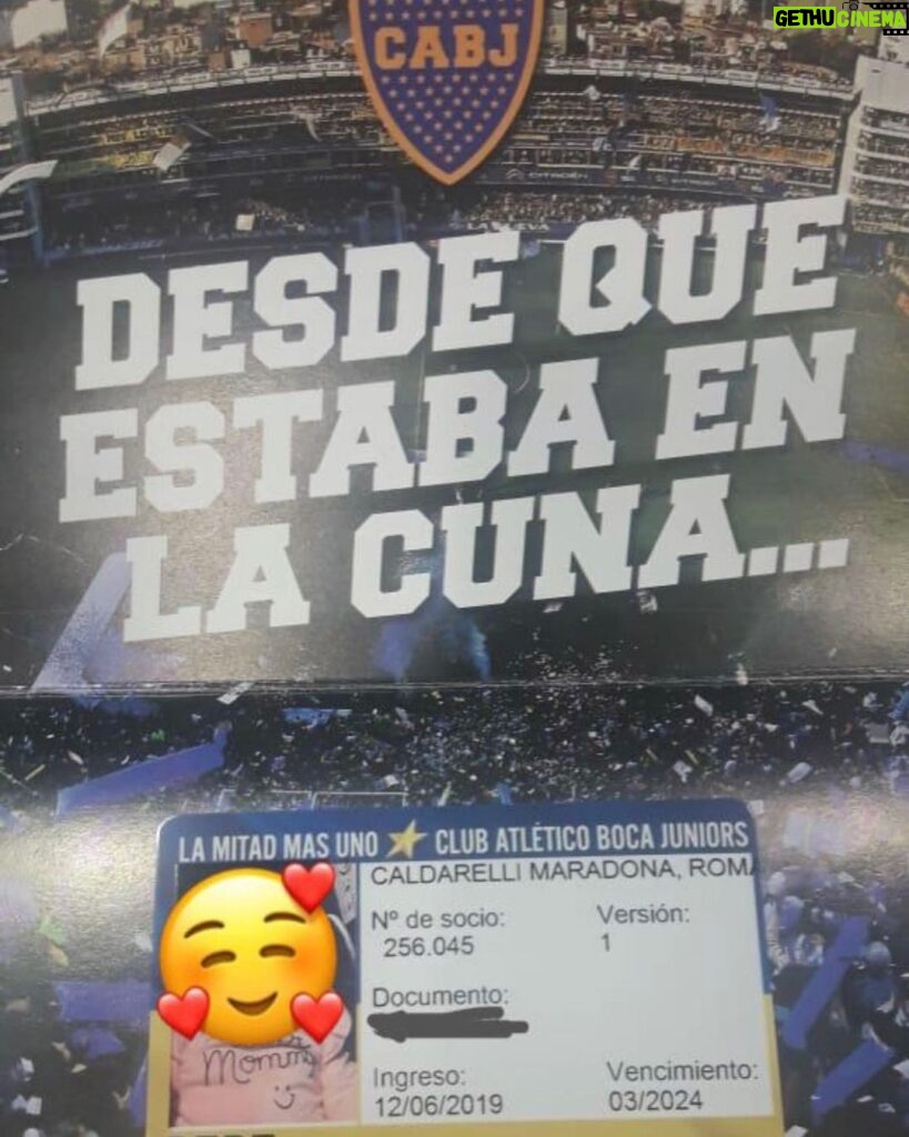 Dalma Maradona Instagram - Otra bosterita!! Gracias @diegocarretino por la gestión!