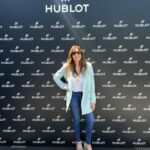 Dalma Maradona Instagram - Evento @hublot y conducción con el 1 @polloalvarez ! Mi equipo BOCA JUNIORS! 💙💛