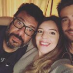 Dalma Maradona Instagram - Con los 2 que pase más tiempo en esta novela! Gracias a estos 2 genios! Los quiero mucho! @negro_luna @rodrigoguirao ! Hasta la próxima!