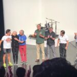 Dalma Maradona Instagram - Estas 6 bestias hacen magia en “Campo minado” No se la pierdan!!!! Que lindo es ver teatro que emociona, que no queres que termine nunca!!! Y justo nos tocó la función con la presencia de la enfermera hermosa! ❤️Les recomiendo mucho esta obra!