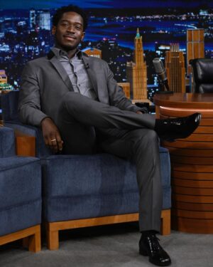 Damson Idris Instagram - Thank you so much @fallontonight