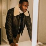 Damson Idris Instagram - Oga at the top. 📷: @jockograves @tommyhilfiger
