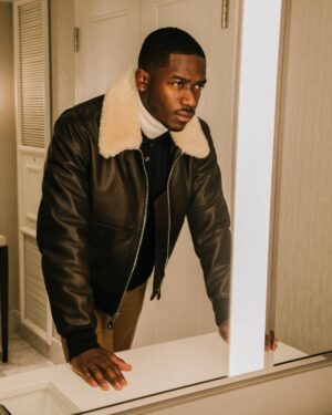 Damson Idris Instagram - Oga at the top.

📷: @jockograves 
@tommyhilfiger
