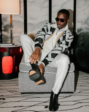 Damson Idris Instagram - Oga at the top.

📷: @jockograves 
@tommyhilfiger