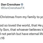 Dan Crenshaw Instagram - Merry Christmas!