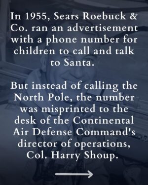 Dan Crenshaw Instagram - Every year millions of people track Santa with their kids, grandkids, nieces and nephews with the NORAD Santa tracker. But not a lot of people know exactly how that came to be… this story about a funny mixup will renew your faith in humanity this holiday season.