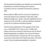 Dan Crenshaw Instagram - More proof of what we already know: China withheld critical information about COVID for weeks as the pandemic spread across the world. #china #covid