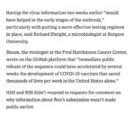 Dan Crenshaw Instagram - More proof of what we already know: China withheld critical information about COVID for weeks as the pandemic spread across the world. #china #covid