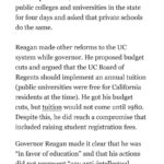 Dan Crenshaw Instagram - There’s a strange new trend with some people on the Right who have recently decided that Reagan is “not conservative” enough, and a relic of the past. They’re wrong. Reaganism is about fighting and winning. As we look at fighting the DEI ideology that is destroying higher education right now, we should look to Reagan’s higher education battles. What did Reagan do when University of California administrators coddled student and faculty radicals that were rioting? He sent in the National Guard. What did he do when the violence continued? He shut down all 28 public colleges and universities in the state for four days. Not to mention, he also did the serious work of instituting budgetary reforms to prevent the administrative bloat that we see in higher education today. We have to take the same approach. That means confronting the taxpayer-funded DEI that has propped up left-wing illiberalism and enabled the explosion of antisemitism we see on college campuses. How do we do this? Let’s start by creating smart higher ed policy. I have a bill that will prevent taxpayer dollars from flowing to universities that force students to write DEI statements. Most Americans know the left is crazy, but we have to make sure that conservatives look like the adults in the room. Read more on @nationalreview