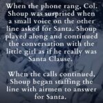 Dan Crenshaw Instagram - Every year millions of people track Santa with their kids, grandkids, nieces and nephews with the NORAD Santa tracker. But not a lot of people know exactly how that came to be… this story about a funny mixup will renew your faith in humanity this holiday season.