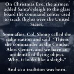 Dan Crenshaw Instagram - Every year millions of people track Santa with their kids, grandkids, nieces and nephews with the NORAD Santa tracker. But not a lot of people know exactly how that came to be… this story about a funny mixup will renew your faith in humanity this holiday season.