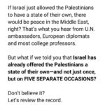 Dan Crenshaw Instagram - Great history swipe from @prageru. Maybe now you’ll think twice about chanting “free Palestine.”