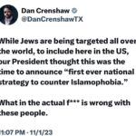 Dan Crenshaw Instagram - The scary part is that they’re serious.