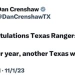 Dan Crenshaw Instagram - Texas is the best.