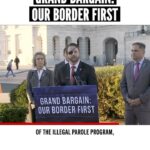 Dan Crenshaw Instagram - The next Speaker of the House must stand by a simple line in the sand: no Ukraine aid without also securing our border with meaningful policy reform. Yesterday I led a press conference that outlined my plan to do just that. If we beat Russia and secure our border, America wins. We must do both. Both are in our interest. Republicans must understand that this is the only way we will get meaningful border security. This is our one chance. There is not other legislative vehicle other than Ukraine aid that Biden wants badly enough. So we must negotiate border security into it. We can do this. Heck, Biden already proposed $14B for the border in the supplemental. But we know that’s not enough. We know you need policy reform along with the funding. If we let Russia win, our deterrence is screwed for the next 50 years. Expect dictators like Putin to keep starting wars and watch American influence diminish while China’s increases. But we can’t keep fighting that battle while Texas is invaded. We must do both. This must be the grand bargain.