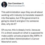 Dan Crenshaw Instagram – Democrats think that the solution to every problem is more government control. This is a perfect example of why you should be afraid of that: