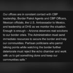 Dan Crenshaw Instagram – Yeah, you read that right. 17,500 in one week. 

The sheer incompetence and negligence from Mayorkas has led to an unmitigated disaster. He actively ignores the state of crisis at our border while border patrol and border communities suffer.

He’s unable, unqualified, and uninterested in doing his job. Impeachment is long overdue.