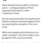 Dan Crenshaw Instagram – In case you forgot who Putin is, here’s a good reminder.
