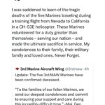 Dan Crenshaw Instagram – Gone too soon. Praying for their families and loved ones. Never forget.