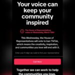 Dan Crenshaw Instagram – TikTok is at it again — manipulating users and scaring them into thinking they’re about to lose TikTok.
 
This week, the House will vote on a bill that would delist TikTok from app stores, but ONLY IF ByteDance doesn’t sell the company. 
 
To be clear, this isn’t a ban. But this is a way we can prevent the Chinese Communist Party from accessing millions of American’s data. 

TikTok is currently asking users to share their zip code, encouraging you to call your Representative and repeat their lies. This is a prime example of information warfare. The CCP is actively stealing American data, and it has to stop now.