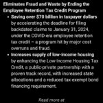 Dan Crenshaw Instagram - I know everyone is distracted by more interesting news than this (like Taylor Swift being a psyop…🤔) but here’s some big news you probably aren’t following. Tonight we’re voting on a bipartisan tax deal. I could bore you to death by getting into the weeds of it all, but here’s the highlights. Swipe.