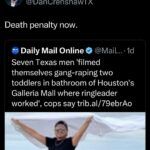 Dan Crenshaw Instagram – This is so disturbing and disgusting. It’s hard to believe people like this even exist. They shouldn’t exist, they should get the death penalty.