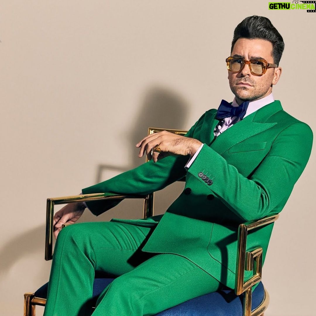 Dan Levy - 730.1K Likes - When you get that second dose.
📷 @daniellelevitt for @gq