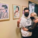 Dan Levy Instagram – Some new pals and some old pals. This one right here is changing the game. Glad I got to watch that magic live. ✨ @phoebebridgers