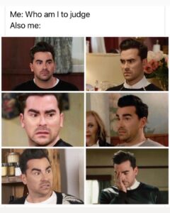 Dan Levy Instagram - Not no. via @luckymakeup