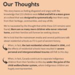 Dan Levy Instagram - This isn’t just a part of Canada’s history, it’s a part of its present and future as well. And categorizing this tragedy as something the past should be responsible for takes all accountability off the shoulders of Canada and Canadian settlers today.